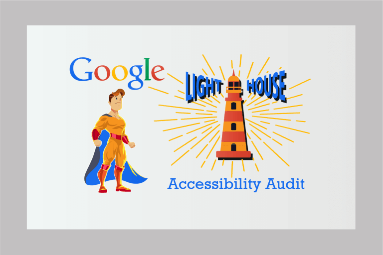 Lighthouse's accessibility audit tool